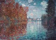 Autumn at Argenteuil Claude Monet